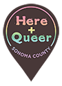 Here + Queer logo