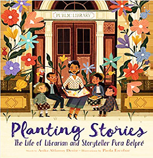 Planting stories book cover image