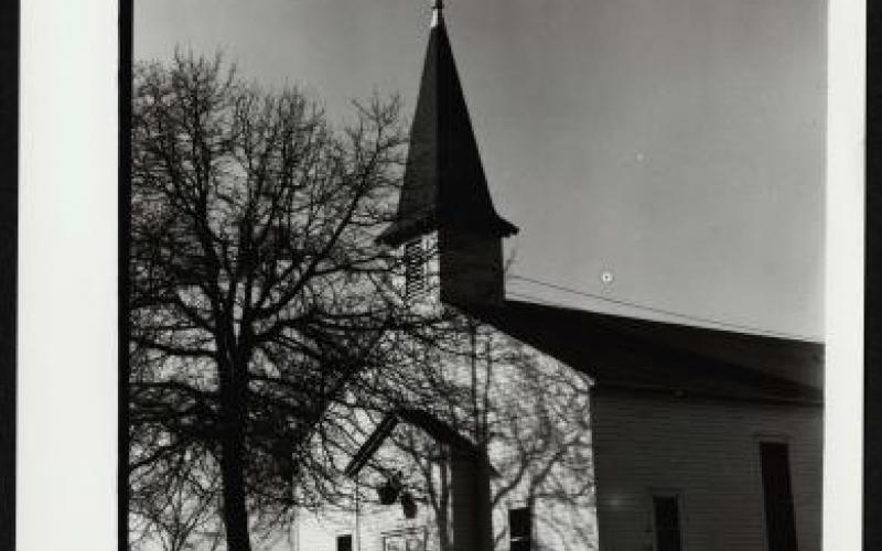 Unidentified chapel -- possibly on the Coast Guard Training Center, Petaluma (SCL Photo 18273)