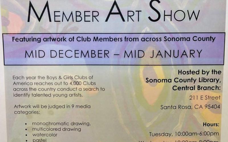 poster describing art show