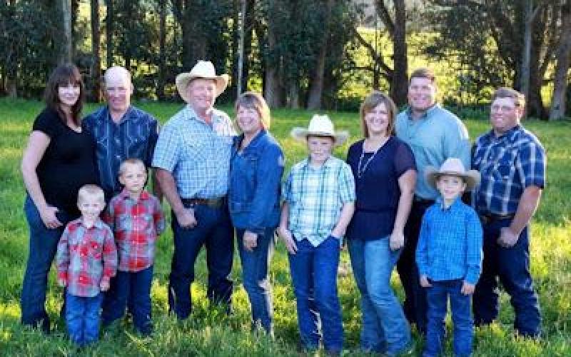 Buttke Family at the Buttke Dairy -- Photo by Brenda Hawkes - Hawkes Photography photo