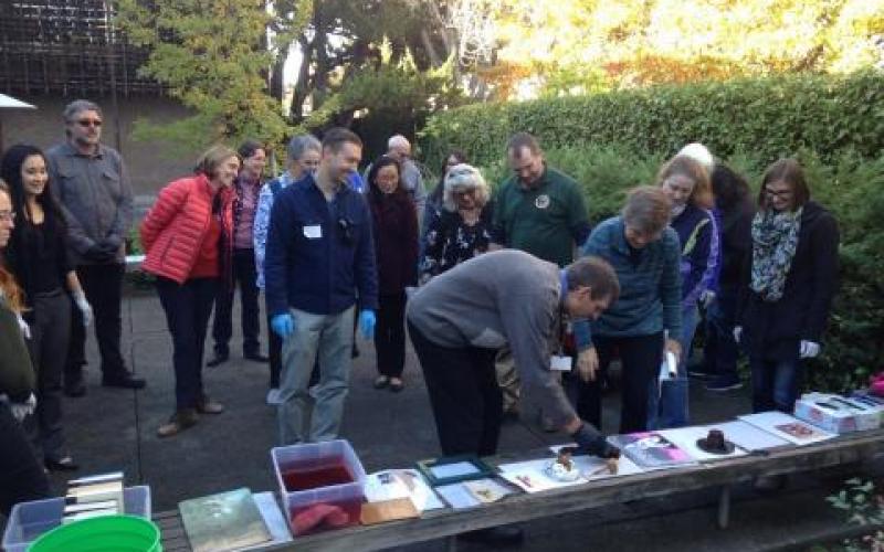 Photo caption: Library staff and other organizations participate in the WESTPAS Protecting Cultural Collections