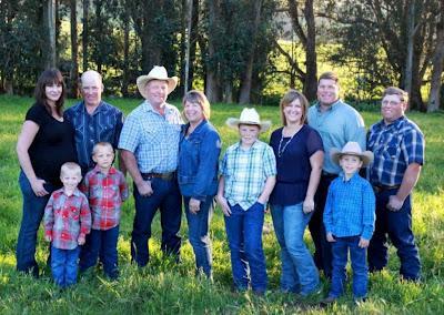 Buttke Family at the Buttke Dairy -- Photo by Brenda Hawkes - Hawkes Photography photo