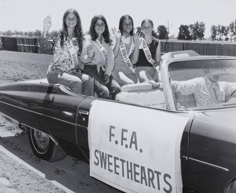 FFA Sweethearts at the Sonoma County Fair photo