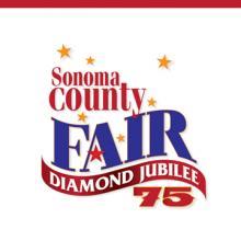 Sonoma County Fair 75th anniversary logo